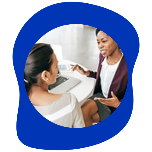 One-on-one coaching session